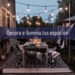 Guirnaldas 15 ampolletas led 10 mts, unibles - Imagen 3