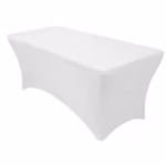 Arriendo Mantel Blanco Spandex