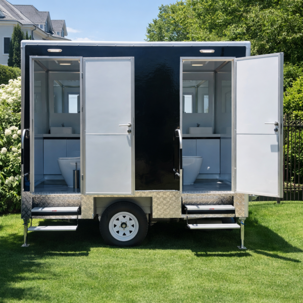 arriendo baño movil de 2 estaciones