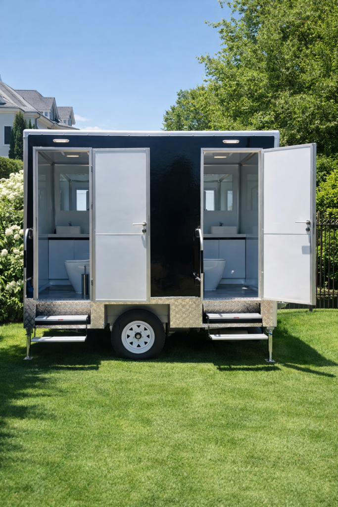 arriendo baño movil de 2 estaciones