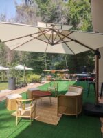 Arriendo Quitasol Romano 3x3 mts