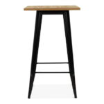 MESA-TOLIX-DE-BAR-NEGRA-CUBIERTA-MADERA